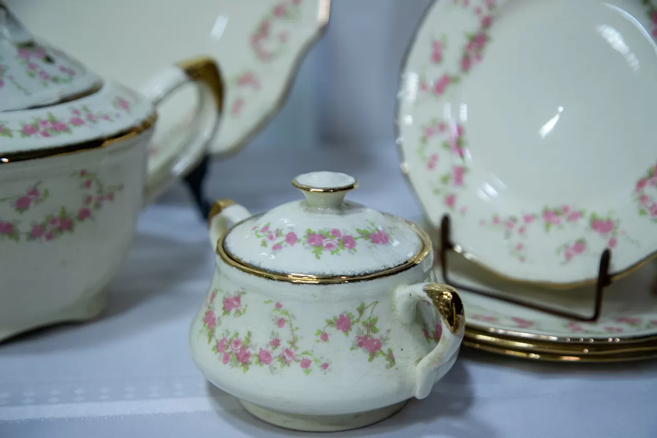 Jogo de chá de porcelana 19 peças - Image 3