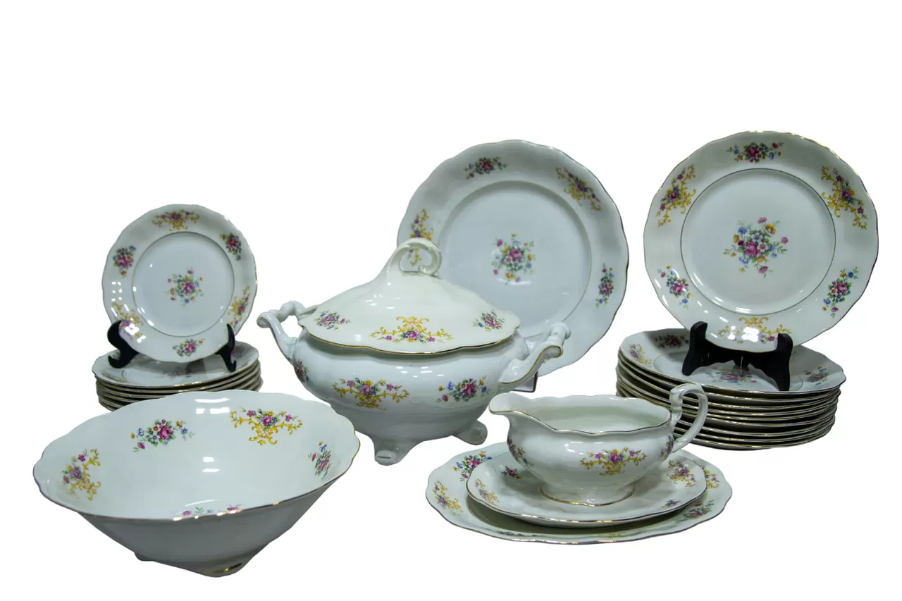 Jogo de jantar porcelana Polônia  54 peças - Image 5