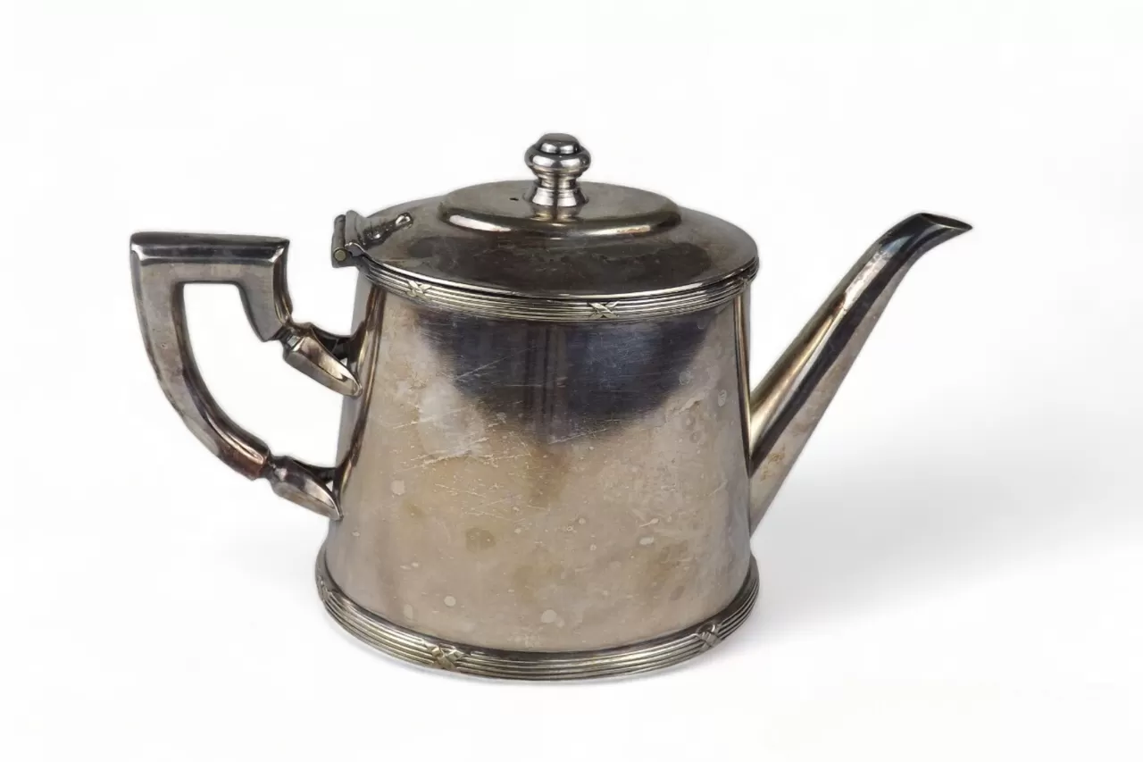 Elegante Bule de Chá Fracalanza Prata - Image 2