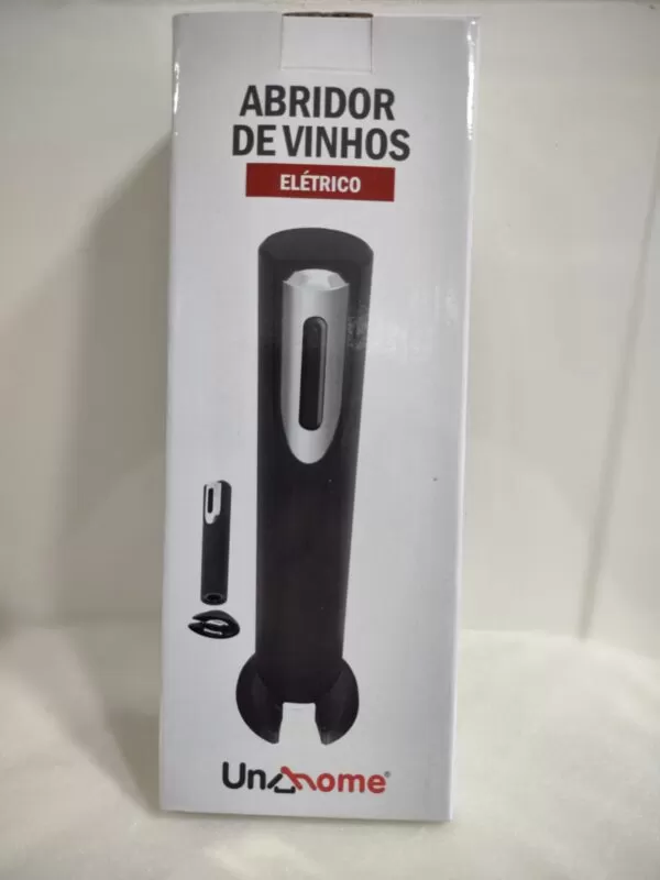 Abridor para garrafas com sistema a pilha