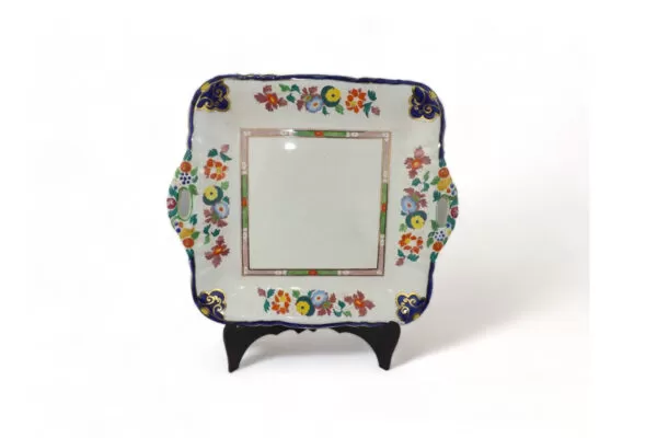 Prato Decorativo Mason Patente Ironstone China England Floral Med